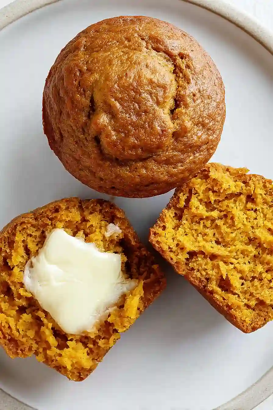 Pumpkin Muffins with Applesauce