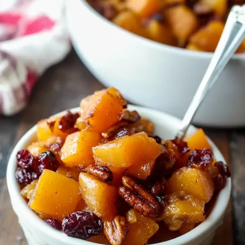 Butternut Squash Apple Bake