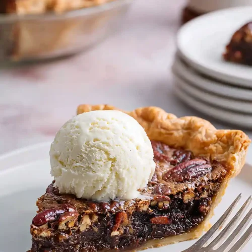 Brownie Pecan Pie