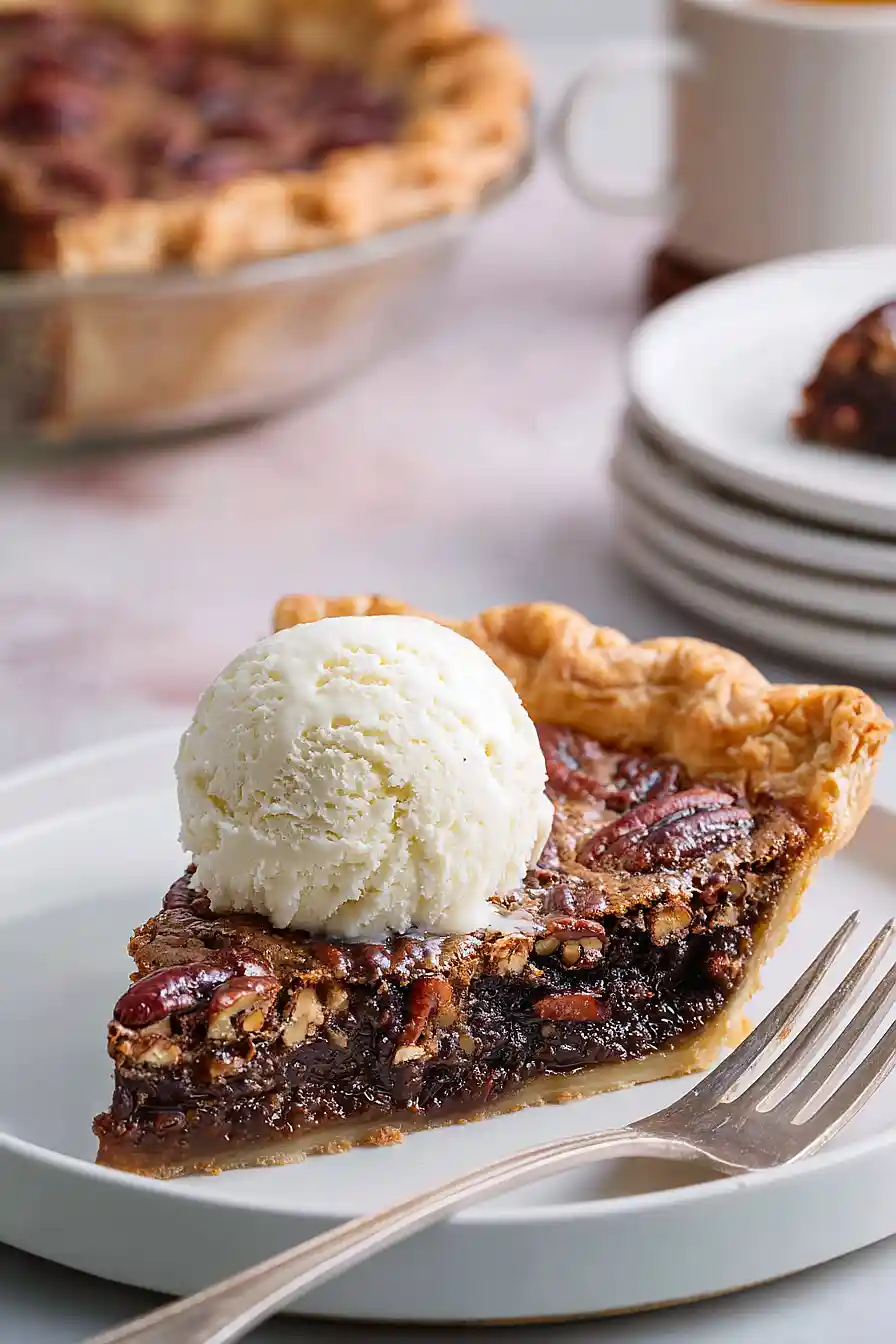 Brownie Pecan Pie