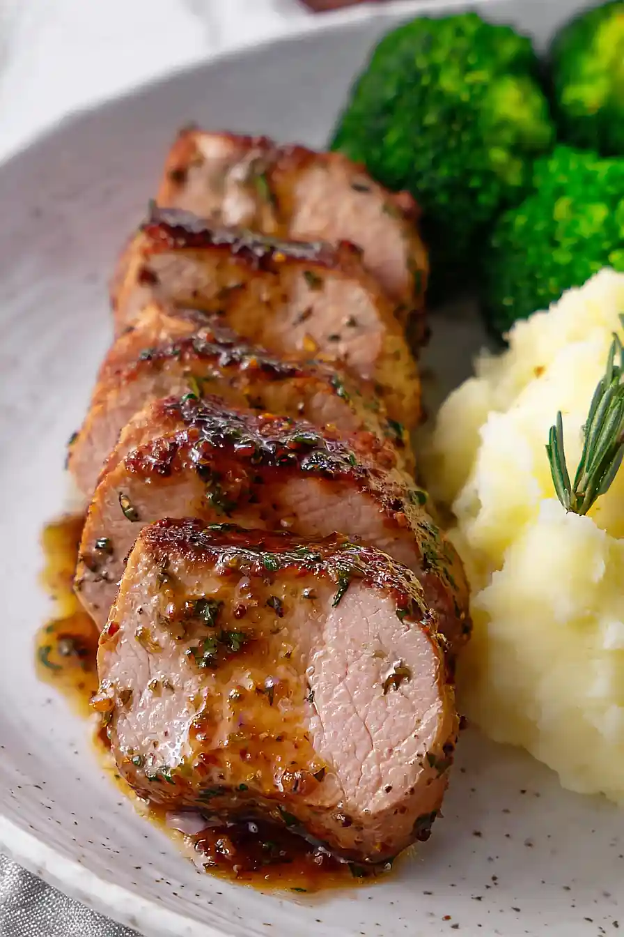maple mustard pork tenderloin