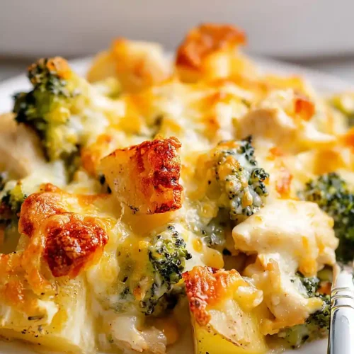 Baked Potato Chicken and Broccoli Casserole