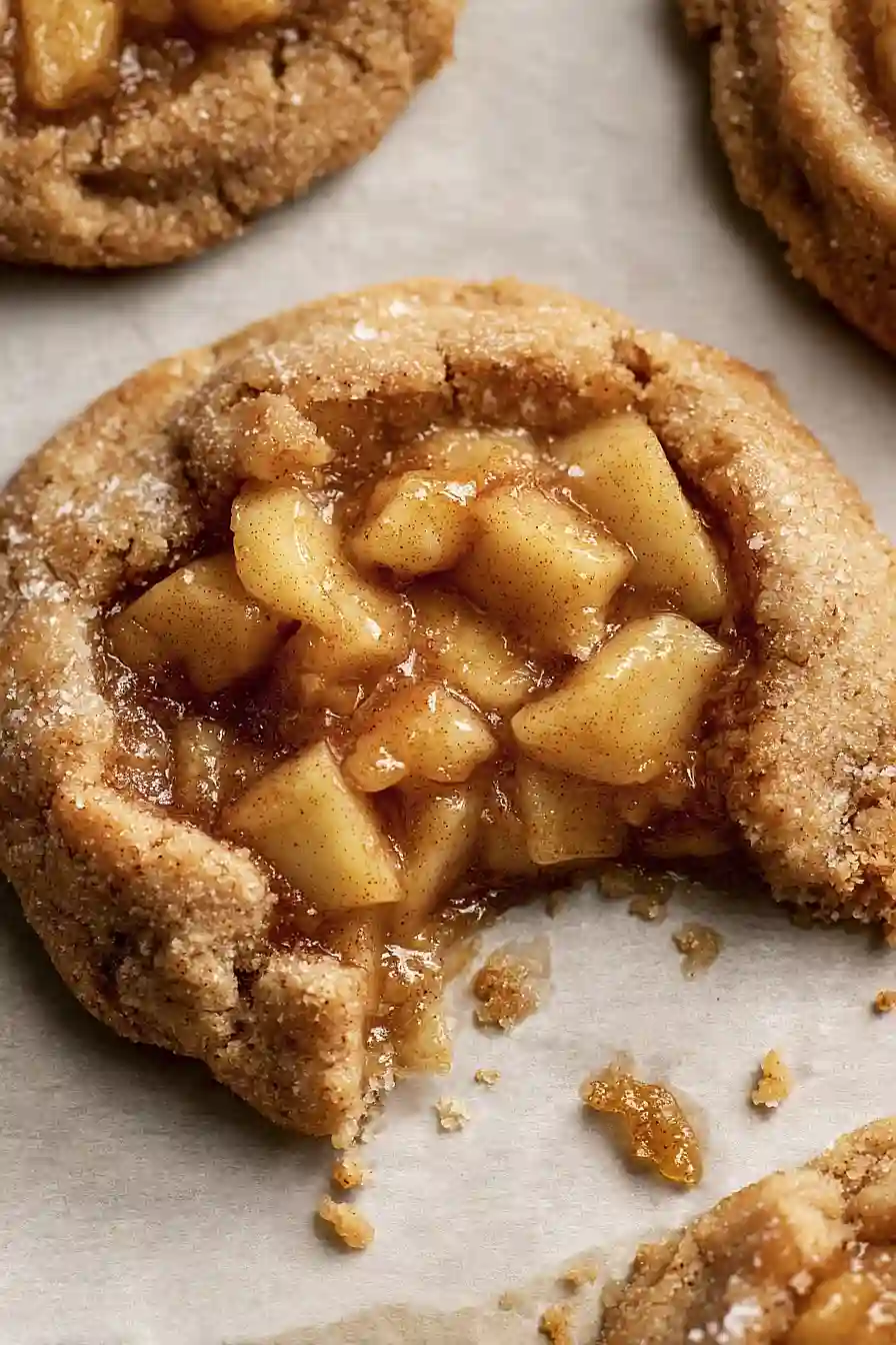 vegan apple pie cookies