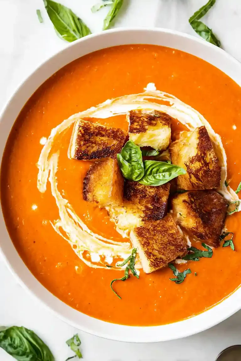 Roasted Tomato Soup and grilled cheese