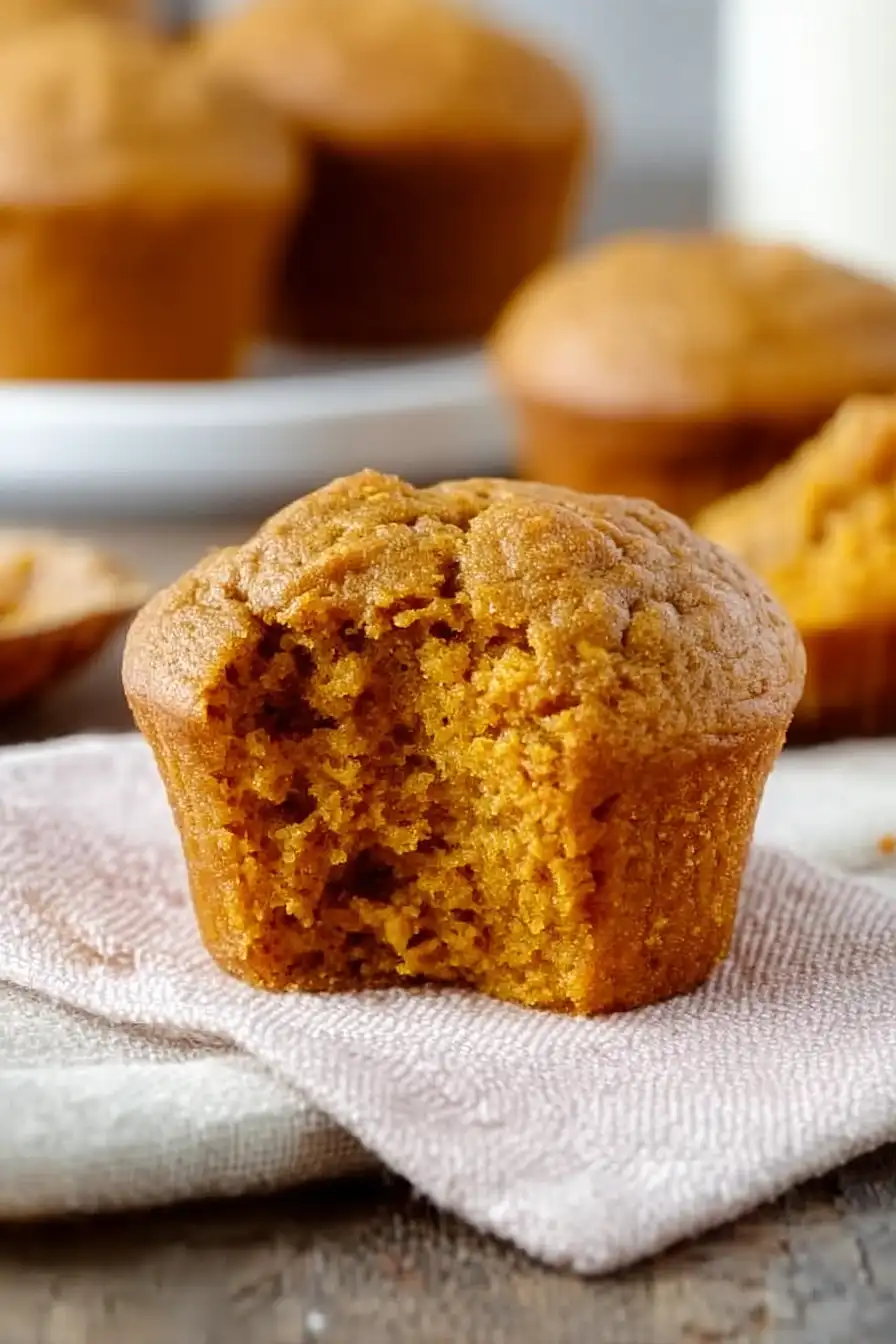 Pumpkin Muffins with Applesauce