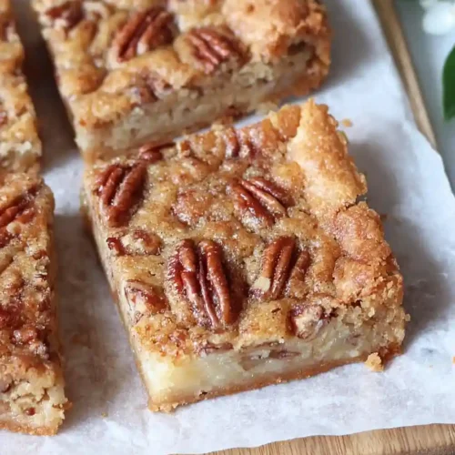 sheet pan pecan pie bars