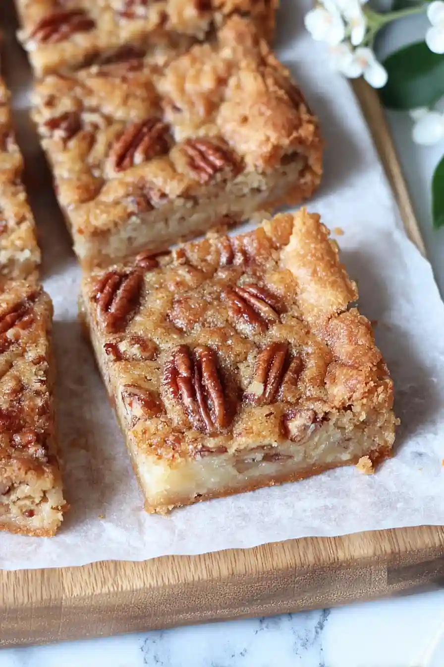 sheet pan pecan pie bars
