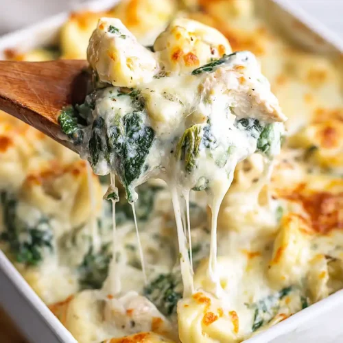 Chicken Tortellini Bake for Two