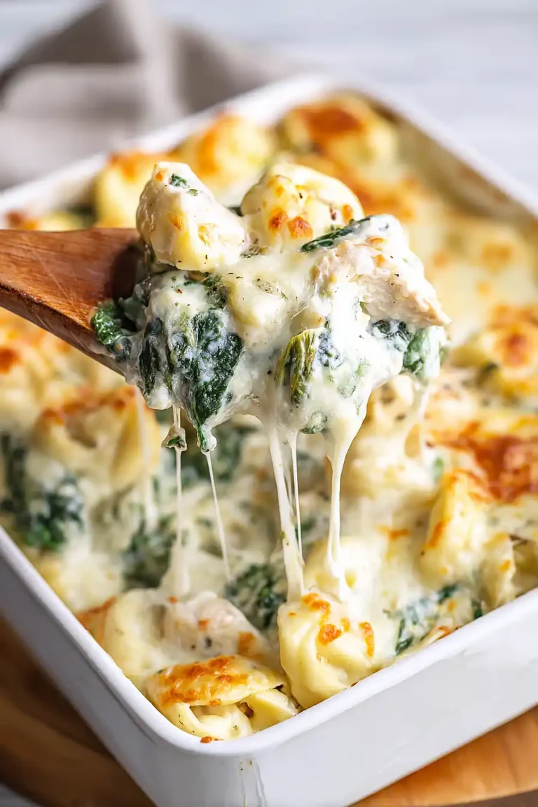 Chicken Tortellini Bake for Two