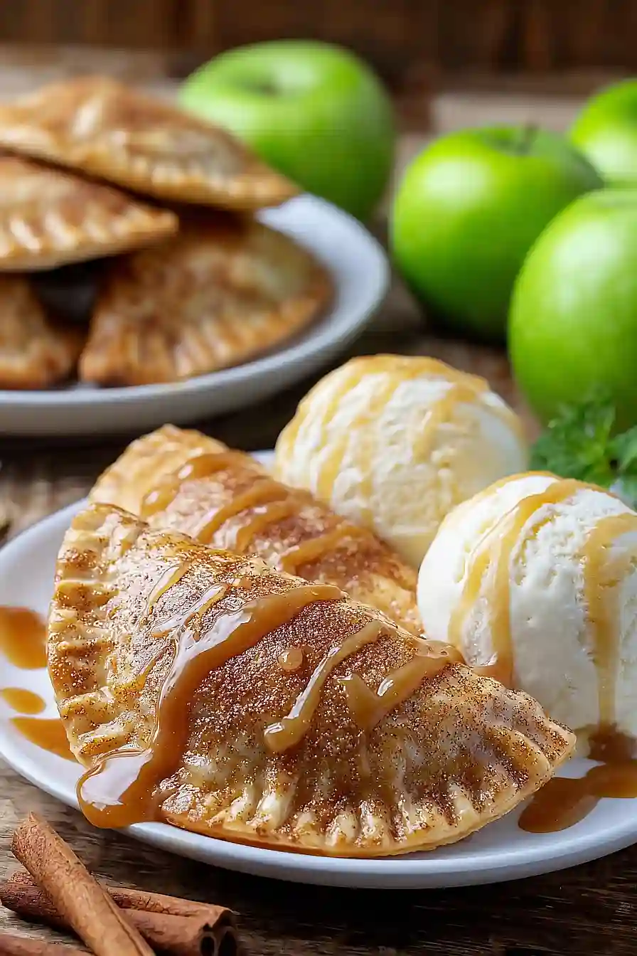 caramel apple emanadas