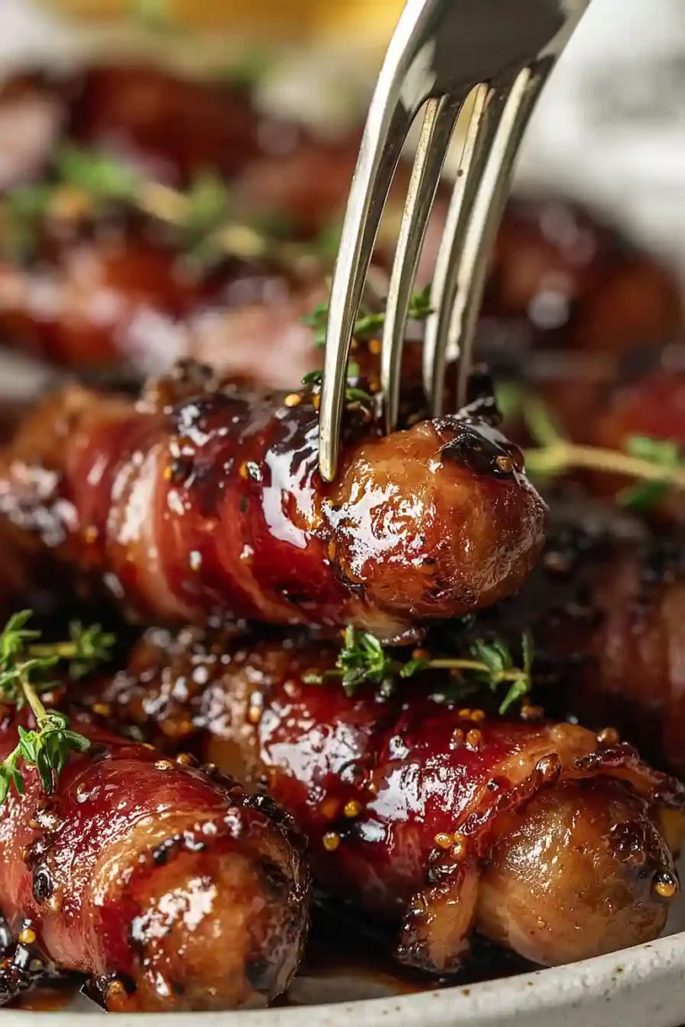 sticky pigs in a blanket