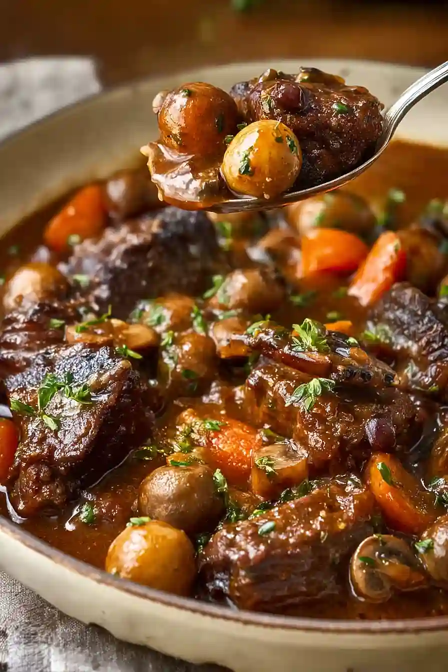 beer braised short ribs