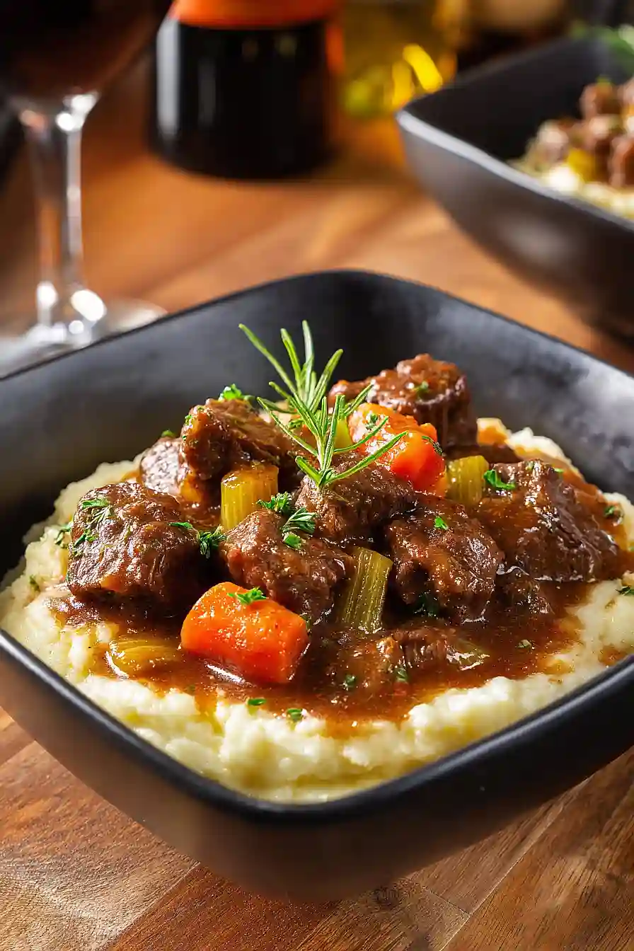 red wine beef stew