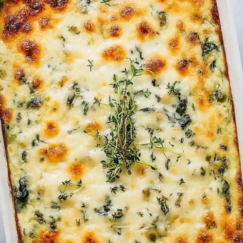 Creamy Chicken and Spinach Casserole