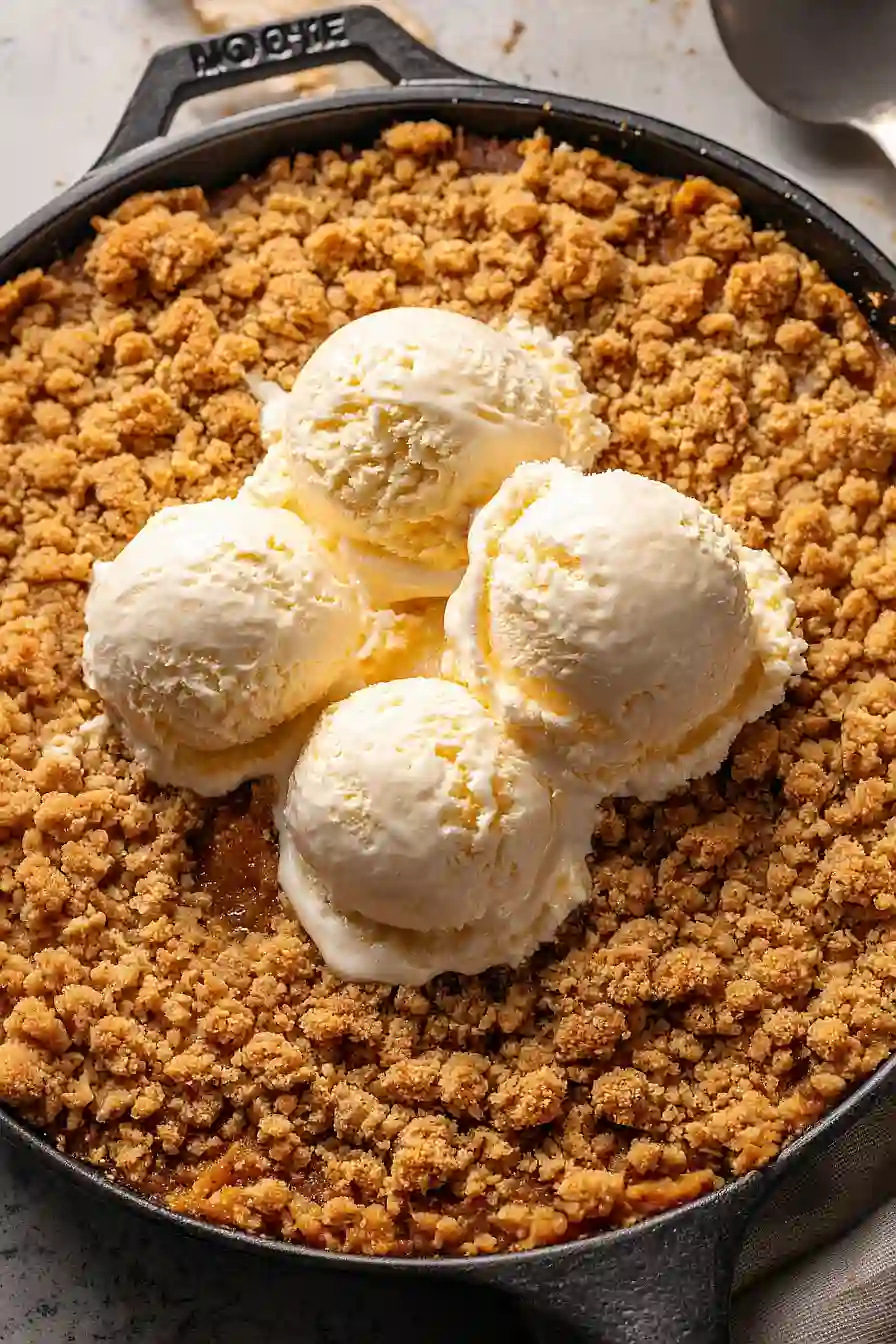 sweet potato crumble