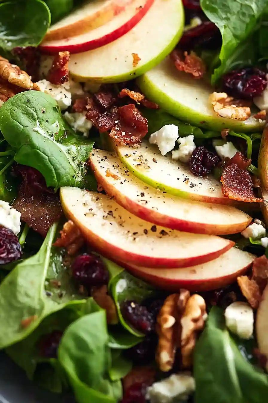 Apple Cranberry Walnut Salad