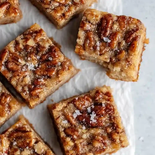 paleo pecan pie bars