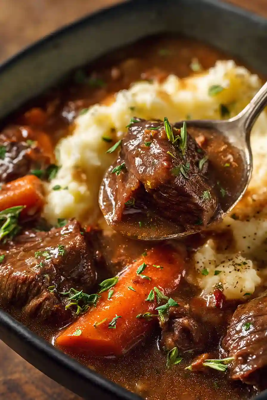 red wine beef stew