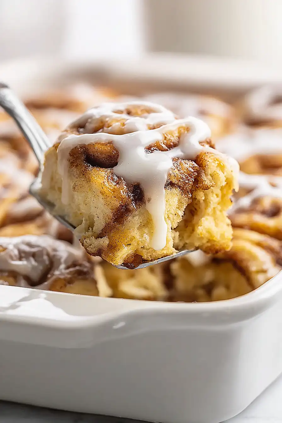 cinnamon roll casserole
