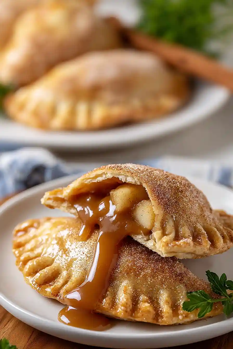 caramel apple emanadas