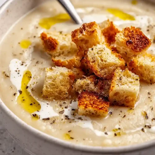 vegan roasted garlic potato soup