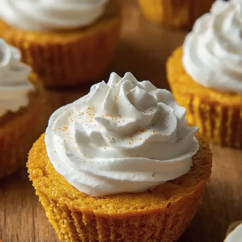 Impossible Pumpkin Pie Cupcakes