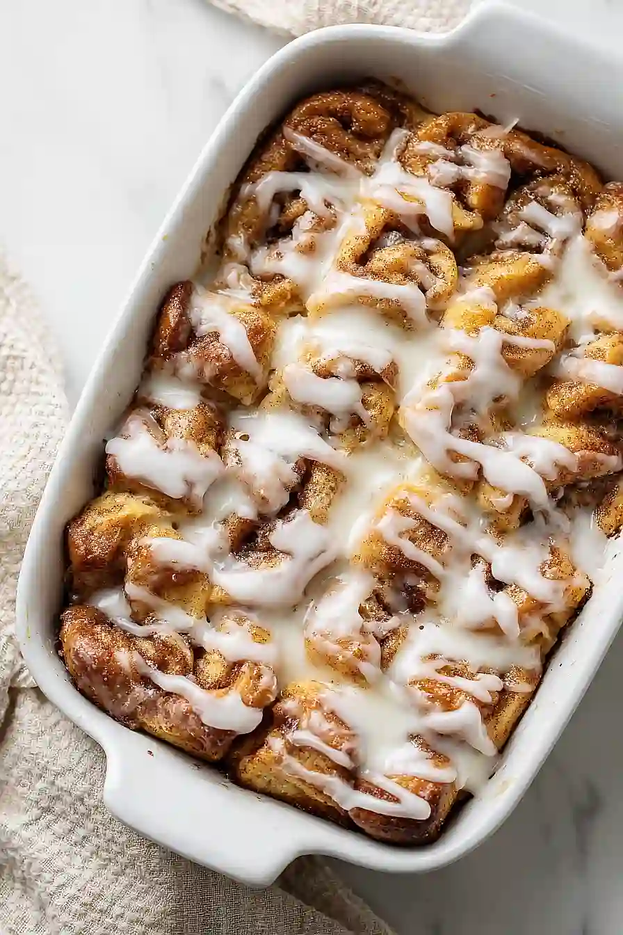 cinnamon roll casserole