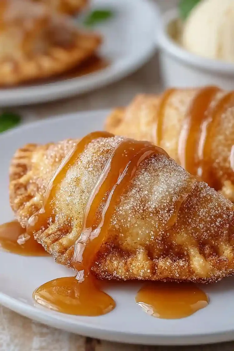 caramel apple emanadas