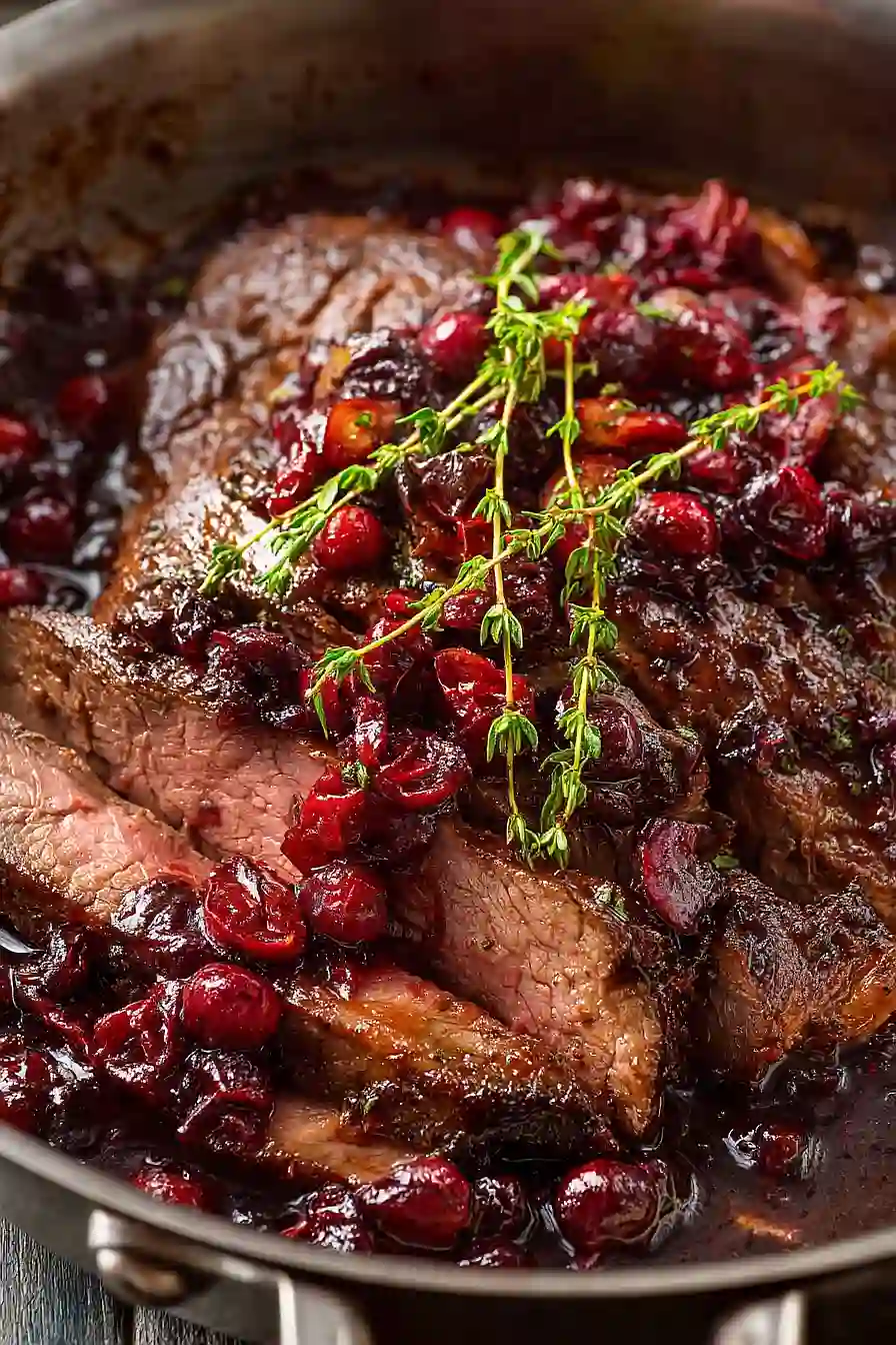 Cranberry Roast Beef Recipe