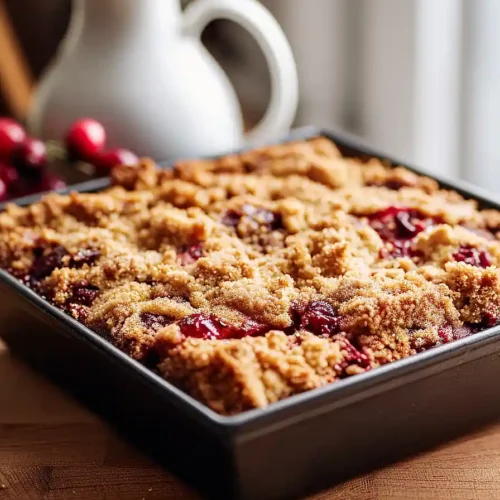 Cranberry Orange Coffee Cake