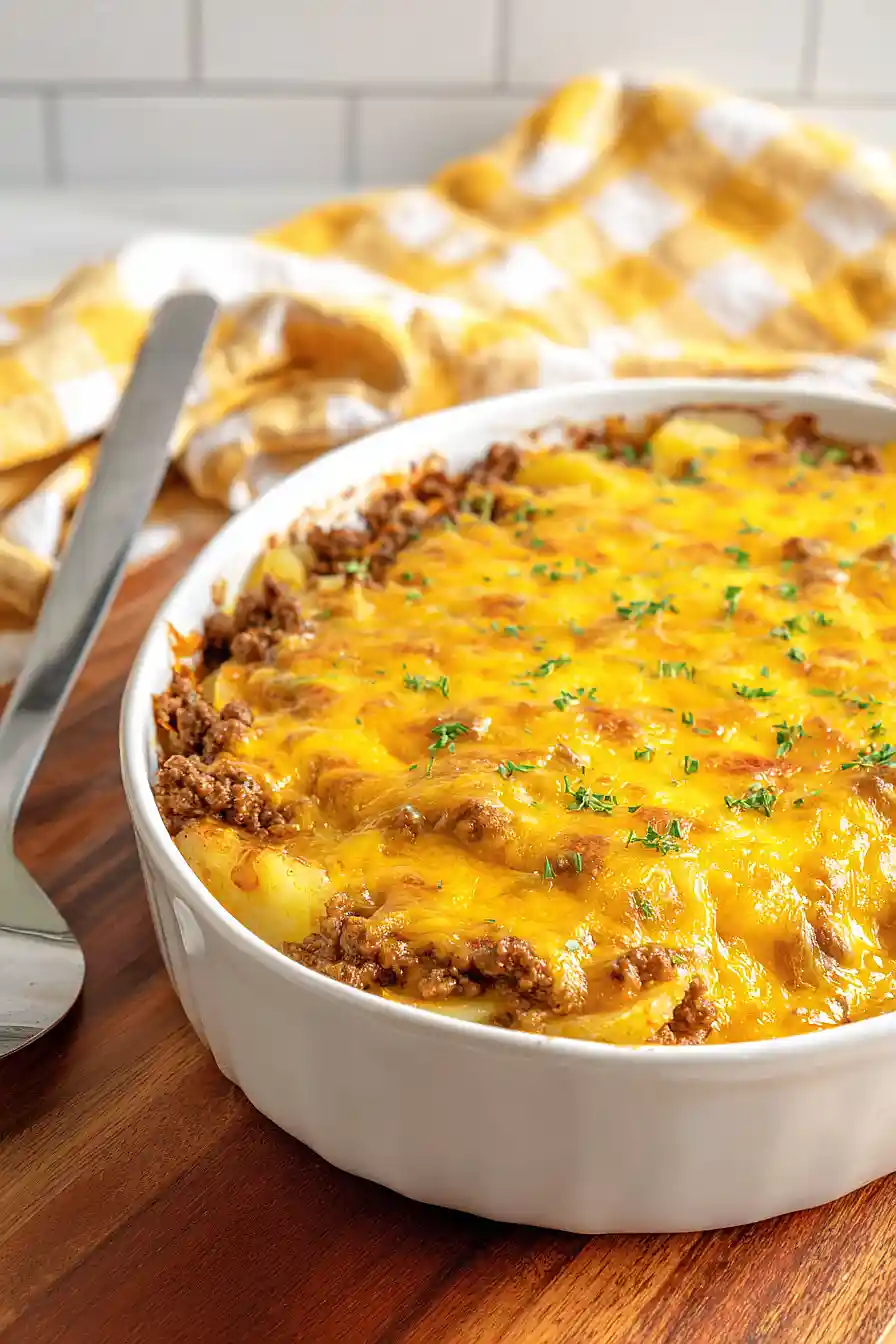 Beef and Potato Casserole