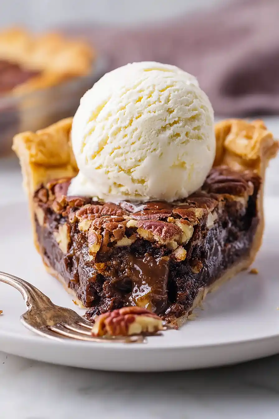 Brownie Pecan Pie