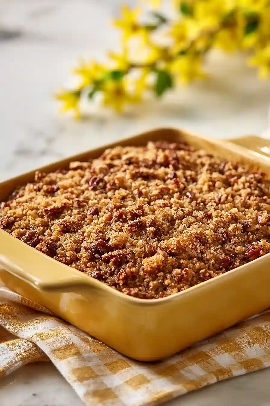 Brown Butter Pecan Coffee Cake