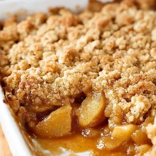 apple crumble