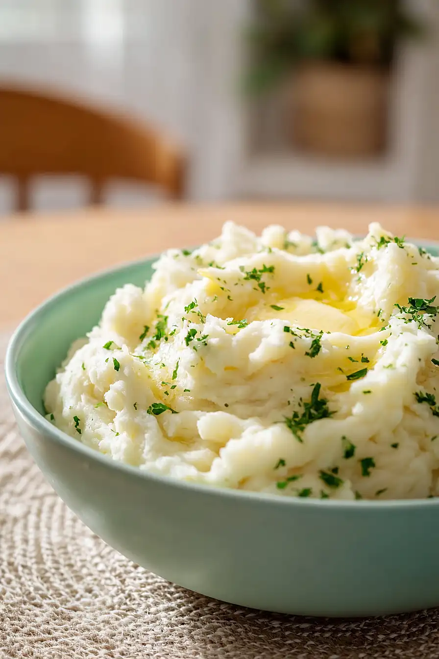 mashed potatoes for two