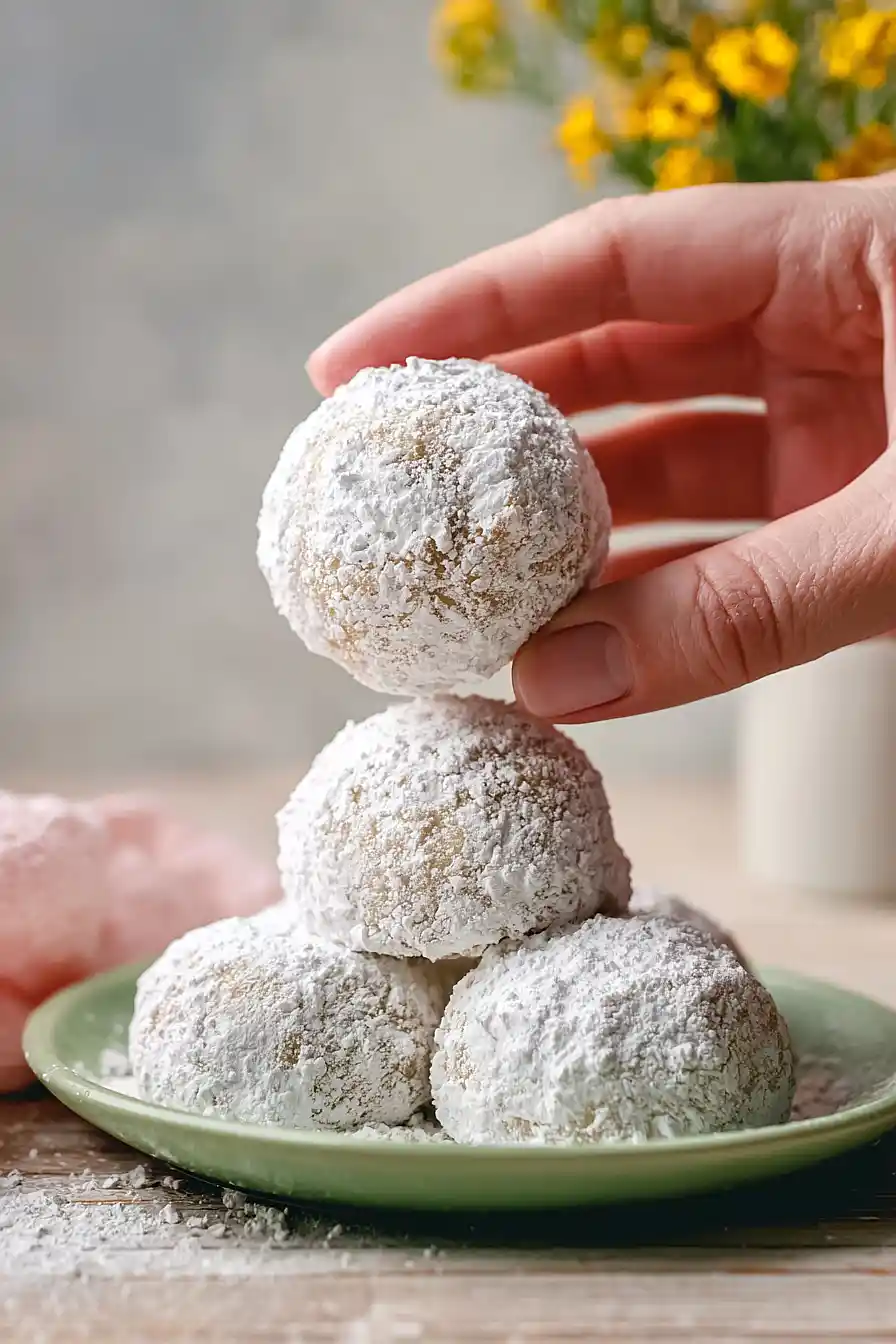 brown butter russian tea cakes