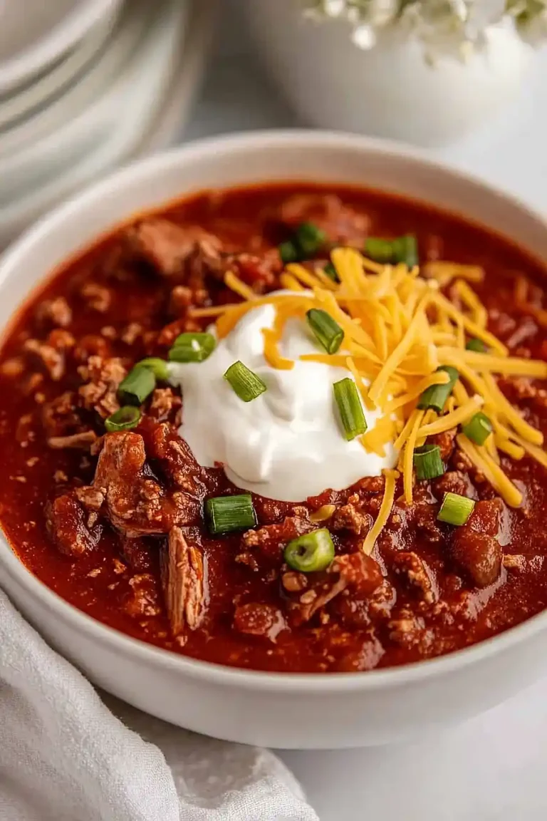 crockpot steak chili