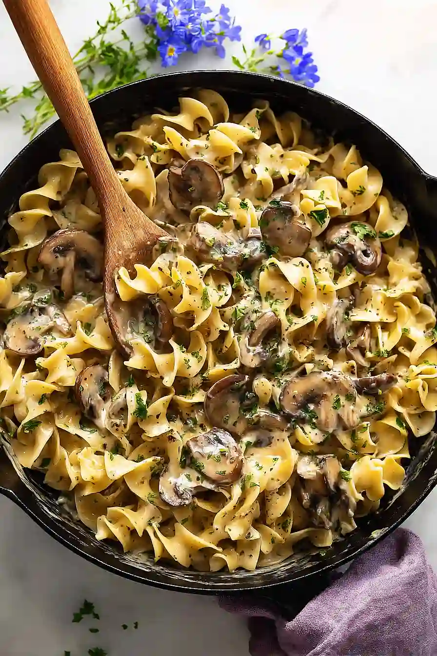 Mushroom Stroganoff