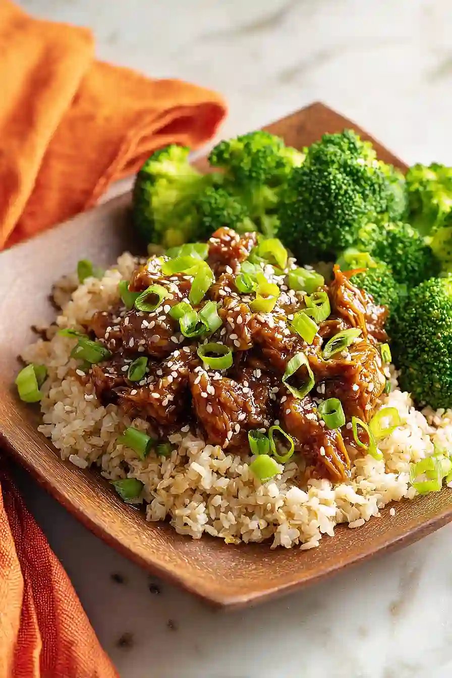 Slow Cooker Honey Garlic Chicken