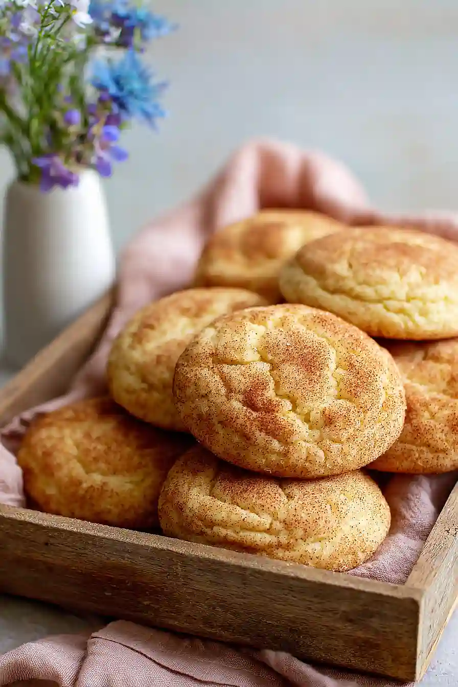 cake mix snickerdoodle cookies