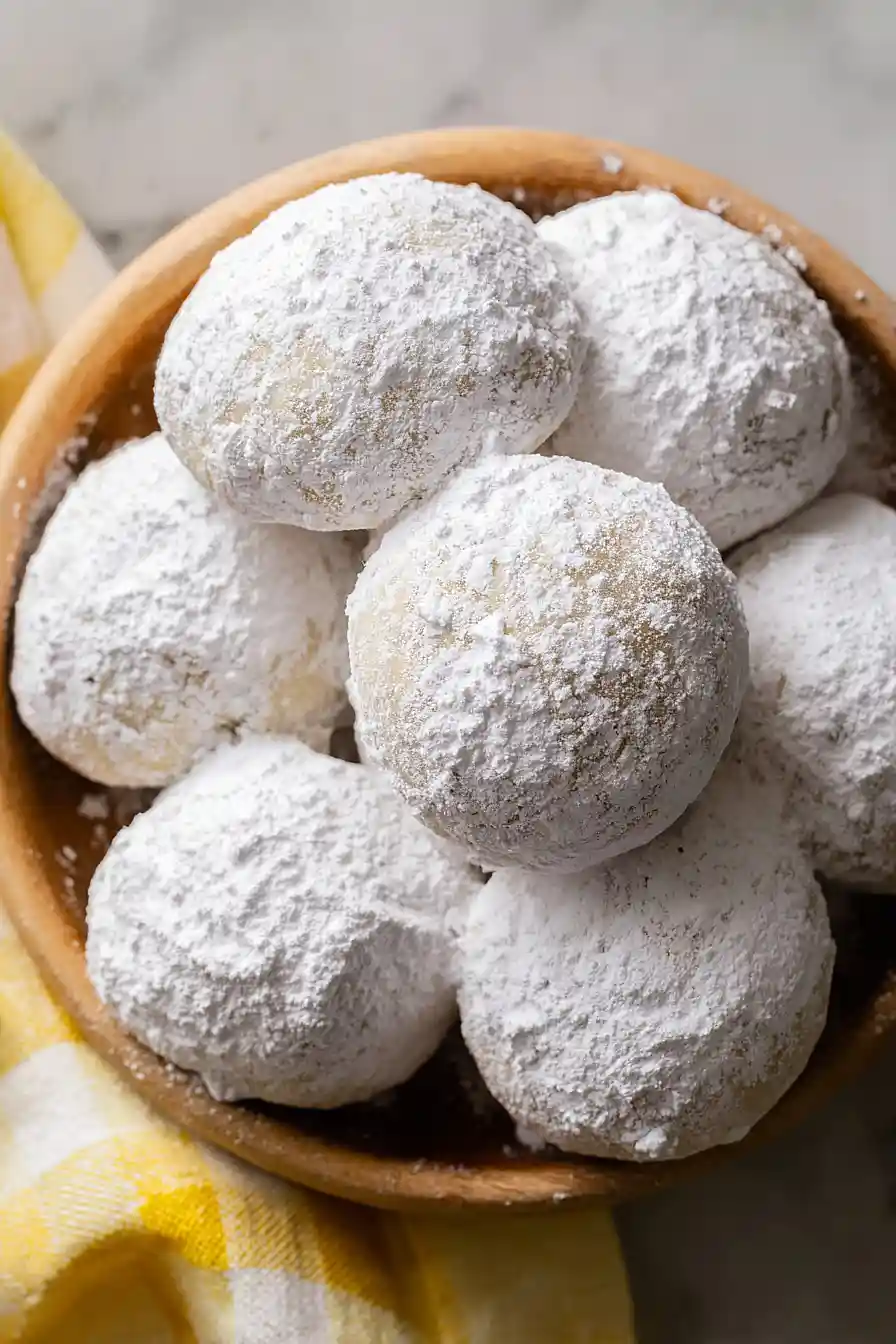 almond russian tea cakes