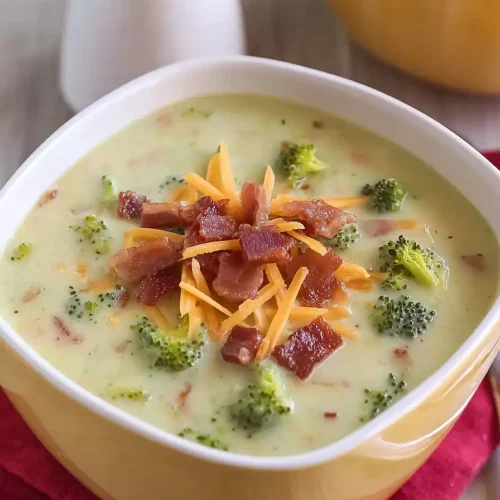 broccoli cheddar and bacon soup