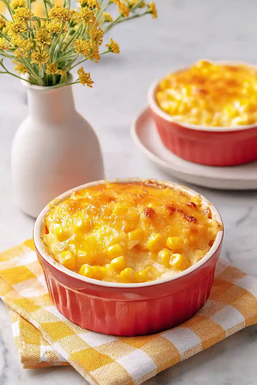corn casserole for two