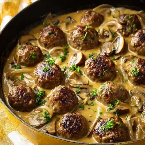 Meatball Stroganoff