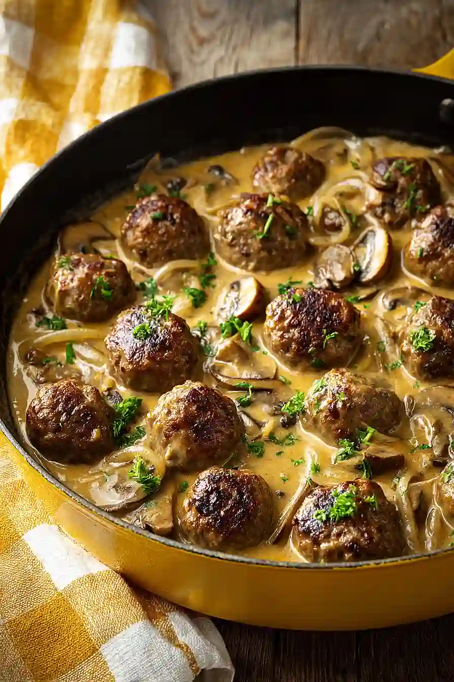 Meatball Stroganoff