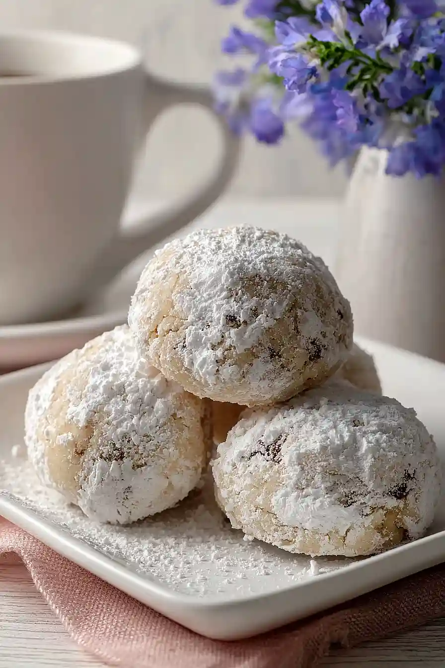 keto russian tea cakes