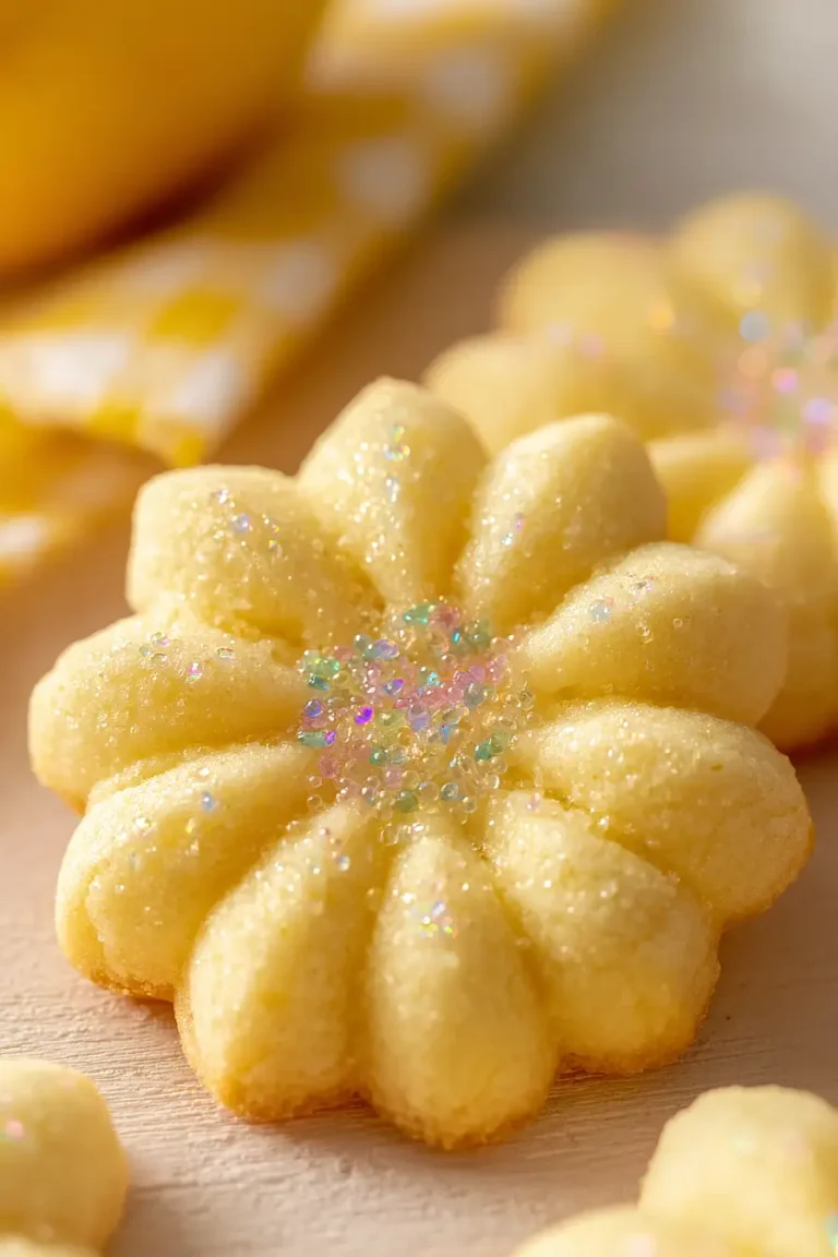 lemon spritz cookies