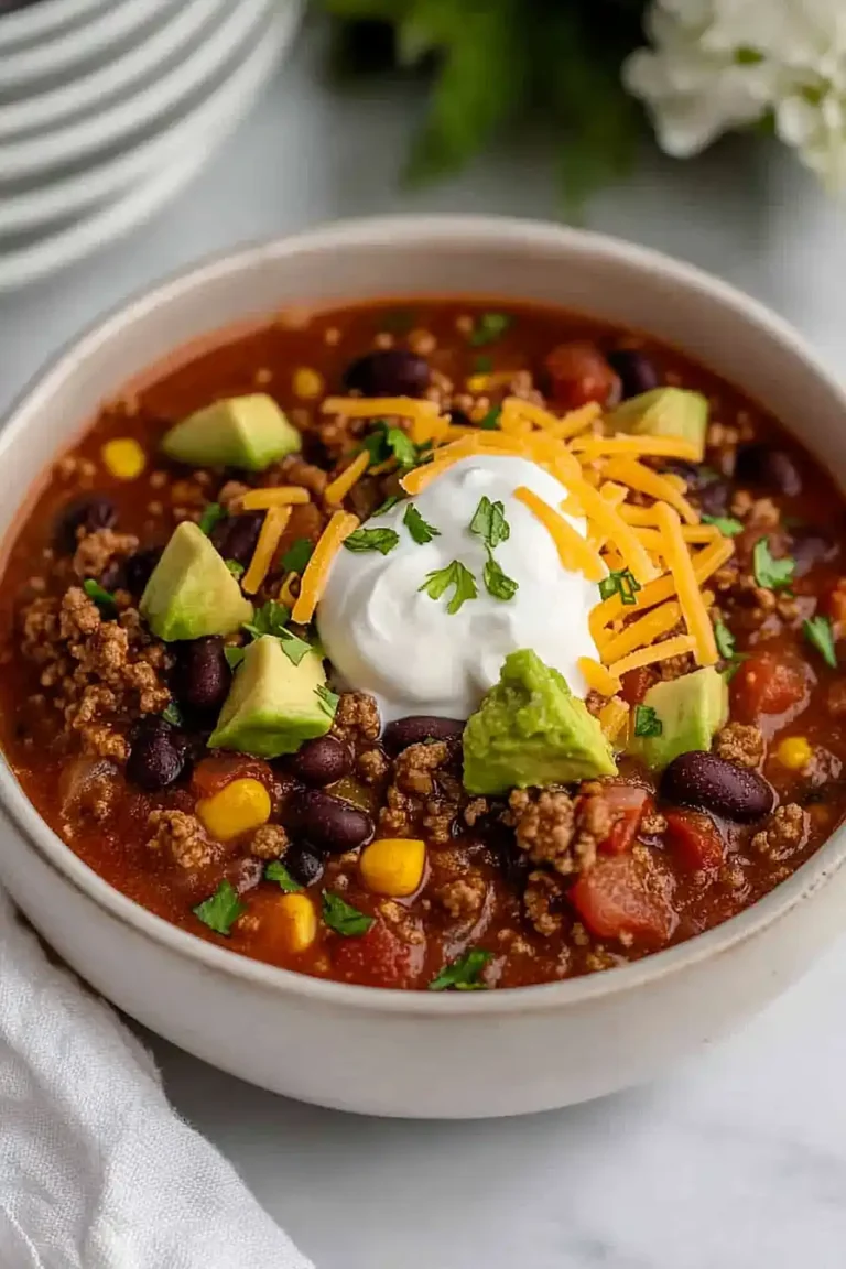 crockpot taco chili