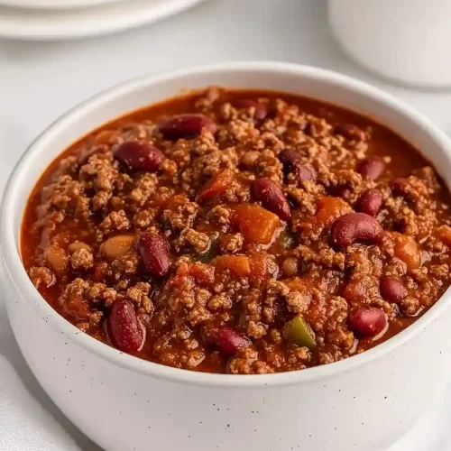 crockpot chili with beer