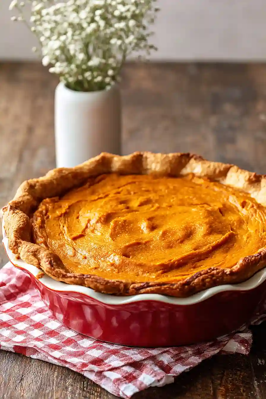 bourbon sweet potato pie